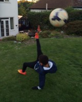 Bicycle kick!