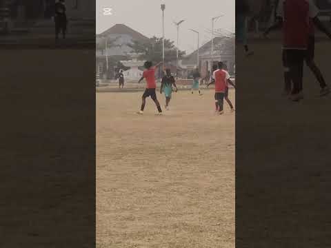 Match footage playing as a center back 