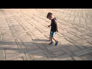 4 year old MARCEL#7 FOOTBALL DANCE