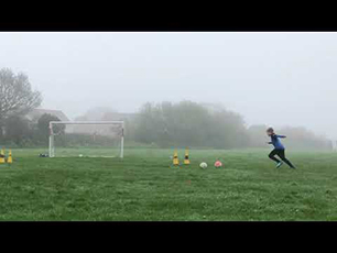 Soccer Kid - JIMI WEBB - free kick practice 1