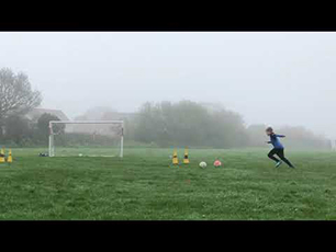 Soccer Kid - JIMI WEBB - free kick practice 17/18