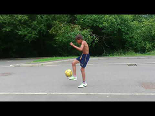 Neo Dobson age 10 - More Football Freestyle 