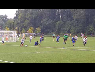 Talented 7 years old soccer player, playing i