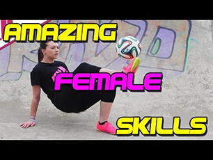 Female Freestyle Football Skills 2016