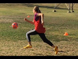 AMAZING 13 Year Old Girl Soccer Player | Kyra is an Athlete with SKILLS 