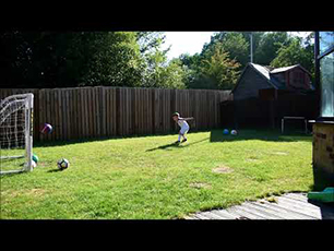 4 Year Old Footballer Harlan (HGH)