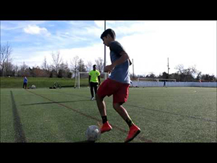 14 year old scores bicycle kick goals plus freestyle