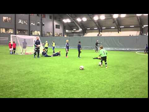 Linus D 9 years old goalkeeper