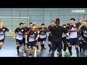 Crossbar Challenge, England Futsal