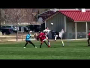 12 Year Old Nails Amazing Scorpion Kick Goal