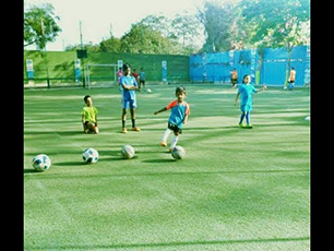 Soccer Football training at King Star FC Prithvi