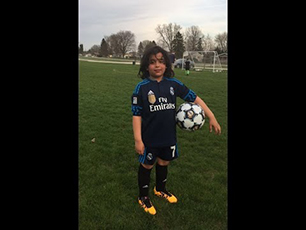 Soccer skills by 8 year old (Ronaldo-Junior)