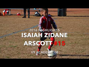 Isaiah Zidane Arscott Highlights U9 (2016-17)