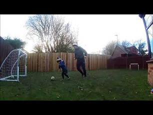 3 1/2 Yr Old Footballer (HARLAN HARGREAVES)