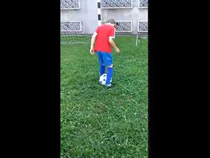 Daniel Barna 7 years old training