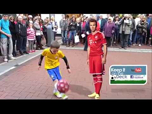 11 Year old Vs Mario Gotze Signature Move