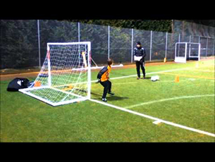 U10 goalkeeper training