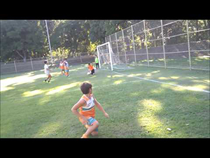 The Amazing 9 year old Brazilian soccer goalkeeper! Bernardo Liberato in a training day.