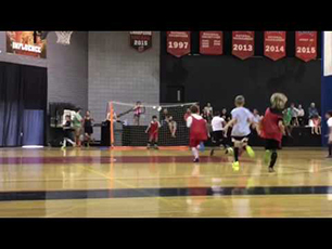 9yr old soccer skills/goals Futsal Ayden