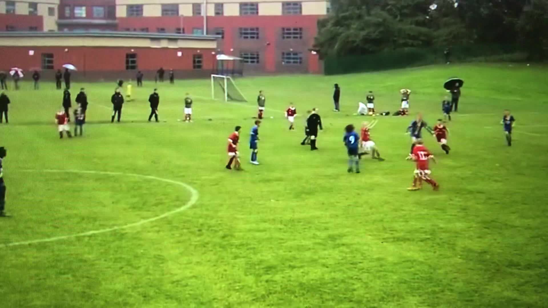 12 Year Old Brandon Wust Scoring against Wals