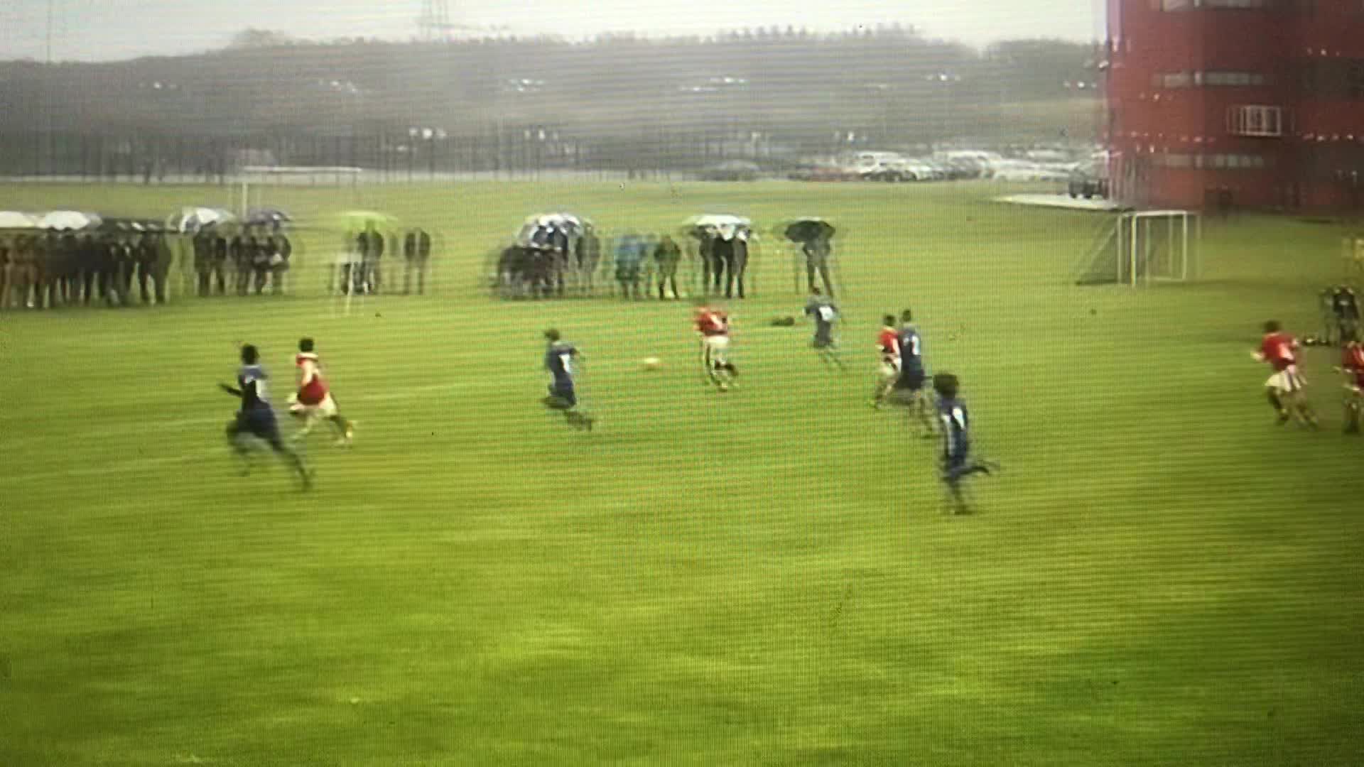 12 Year Old Brandon Wust Scoring against Walsall for Shrewsbury Town from Centre Back