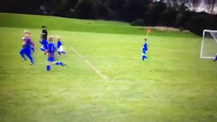 6 year old Brandon Wust's Free-kick  -  Bette