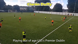 Ciaran Duffy U 15 Premier