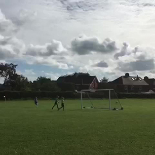 Fantastic goal 8 year old Jesse