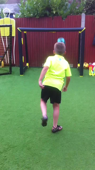 Double Rabona CrossBar Challenge