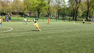 Teo -6 year old (lambeth tigers team goal)