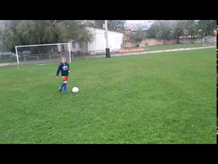 Daniel Barna 7 years old training