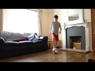 Footy foot work