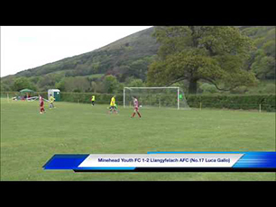 Luca Gallo scoring a hat-trick against Minehead Youth FC (29/04/2017)