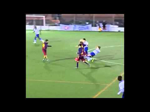 Great dribbling from U13 Barcelona star