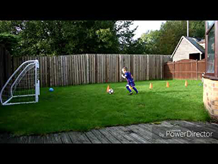 4 Year Old Footballer Harlan (HGH)